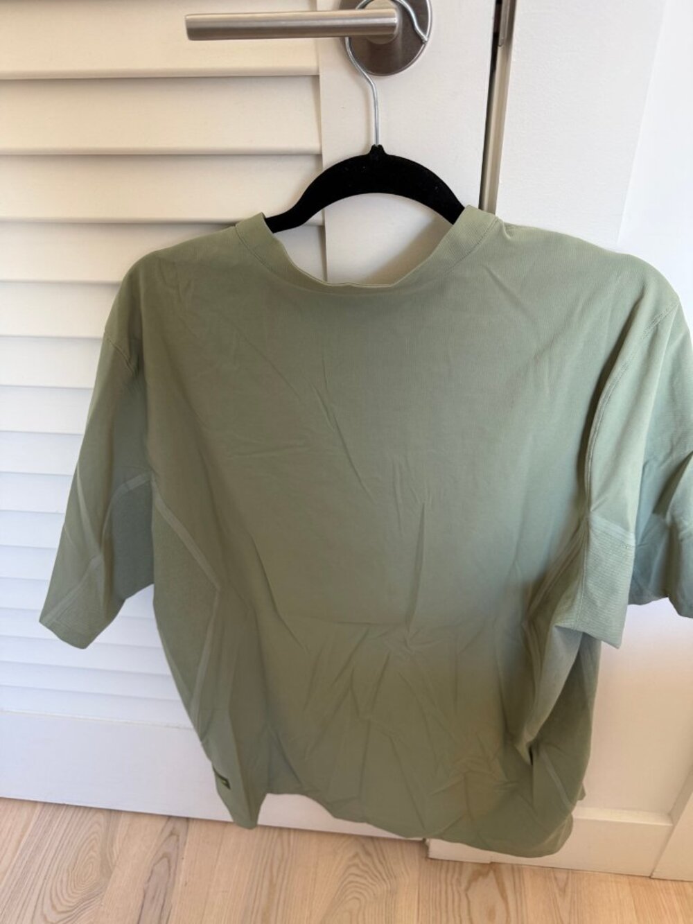 lululemon Hike Overshirt Sage Green Men's L Short Sleeve